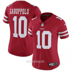 Jimmy Garoppolo Womens San Francisco 49ers Team Color Vapor Jersey Bestplayer Authentic Red